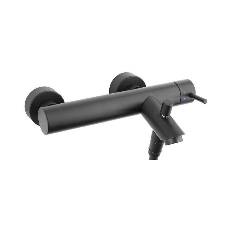 Змішувач для ванни Paffoni Light чорний матовий LIG022NO
