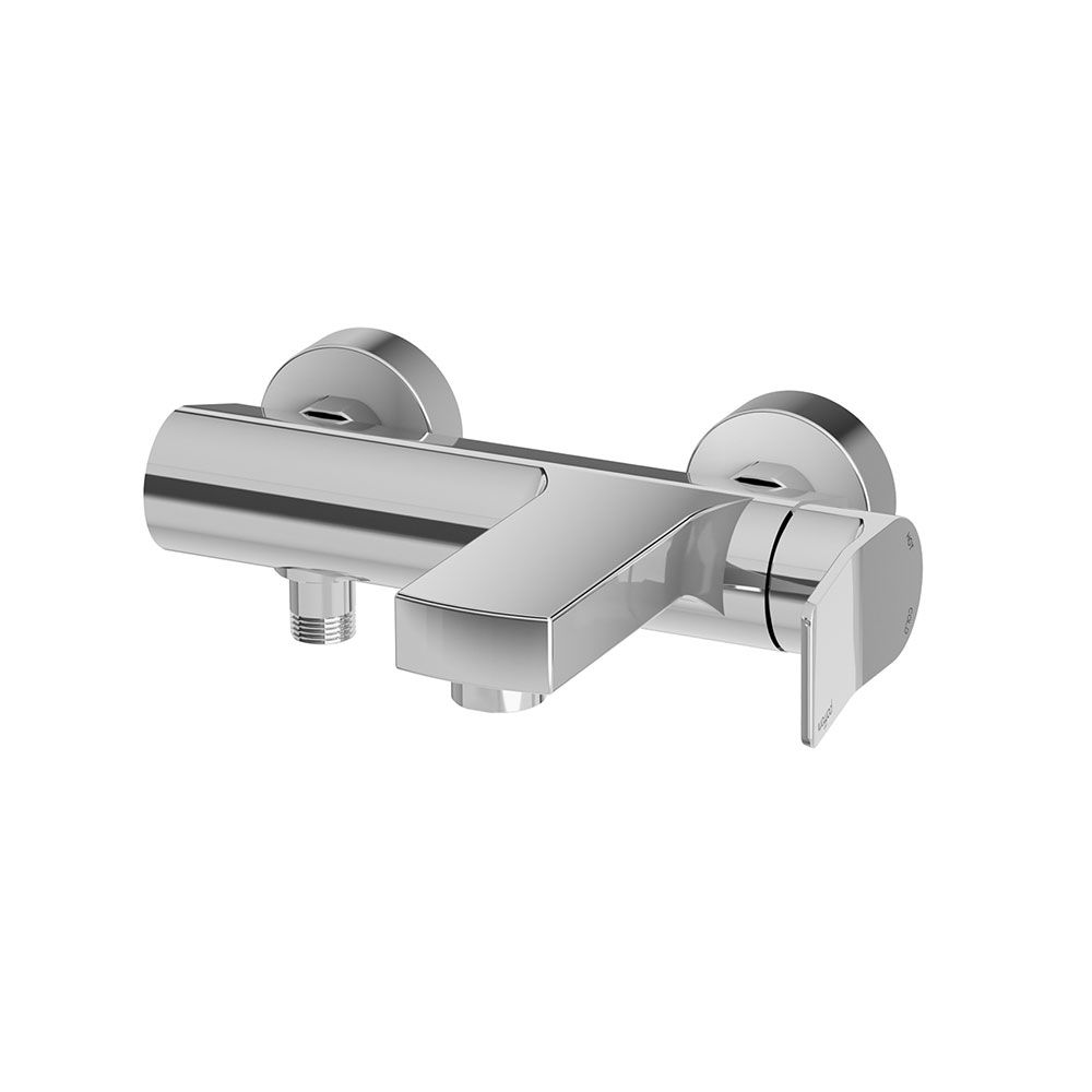 Смеситель для ванны Paffoni Tilt хром TI023CR с регулируемым душевым гарнитуром