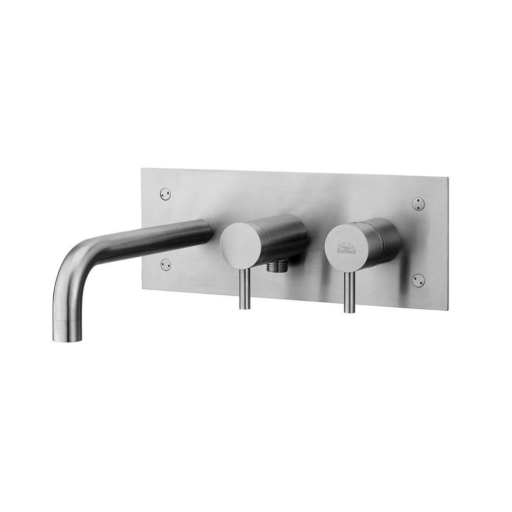Смеситель для ванны Paffoni Steel сталь STEEL002AC