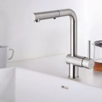 Змішувач для кухні Paffoni Light хром LIG285CR-MET з витяжним виливом