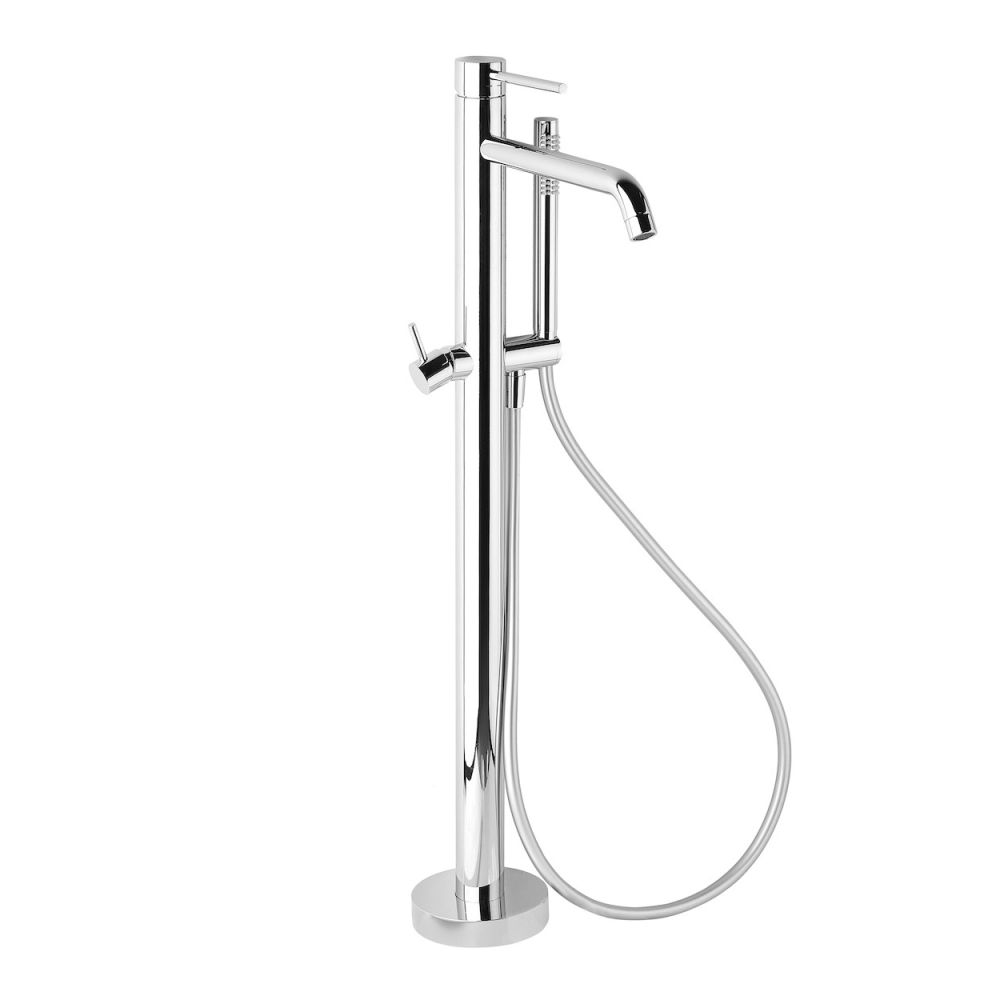Смеситель для ванны Paffoni Light хром LIG032CR на пол