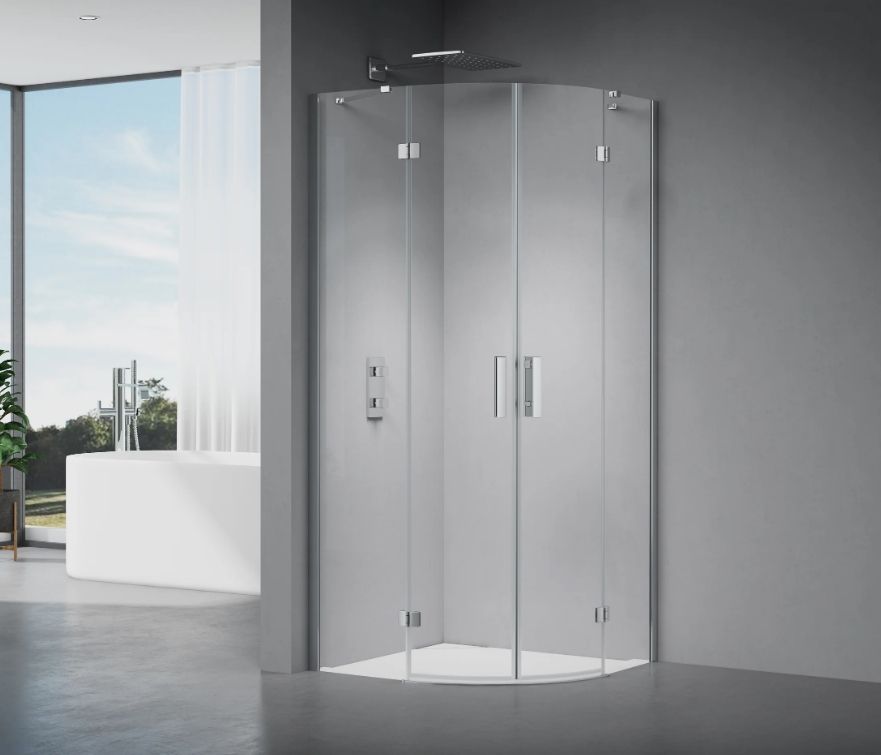 Душова кабіна Koller Pool Kvadro 90x90 (Профіль - хром, скло - прозоре) K90RC-2