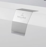 Ванна кварилова Villeroy & Boch Squaro Edge 190x90 з ніжками і сифоном BQ190SQE2DV-01