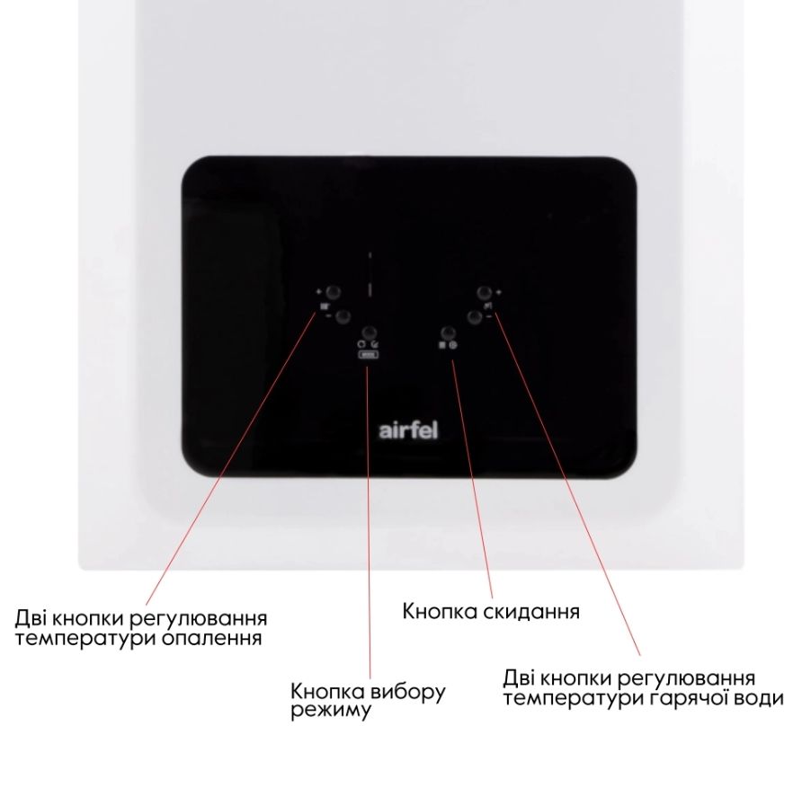 Котел газовый двухконтурный Airfel Optimum Premix 36 кВт A2CPX036EARU