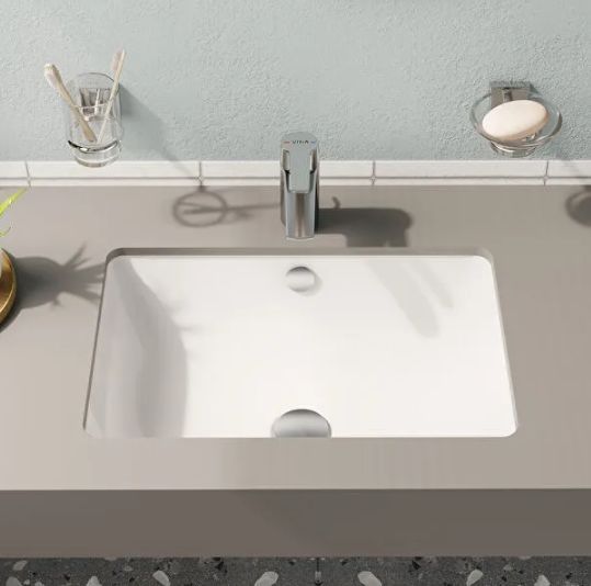 Раковина врезная VitrA S20 55 см белый глянцевый 88-7475B003-0618
