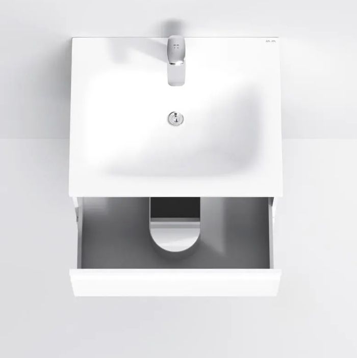 Тумба підвісна Am.Pm Spirit S 60 см M71-FUX0602-WC0602-38 з раковиною