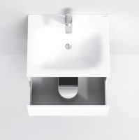Тумба підвісна Am.Pm Spirit S 60 см M71-FUX0602-WC0602-38 з раковиною
