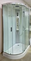 Гідромасажний бокс Veronis 120x80 (Профіль - хром, скло - прозоре) BN-4-120 R