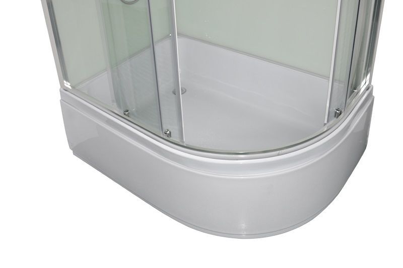 Душовий бокс Veronis 120x80 (Профіль - хром, скло - прозоре) BV-3-120 (L)
