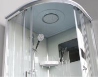 Гидробокс Veronis 90x90 (Профиль - хром, стекло - прозрачное) BV-3-99