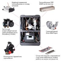 Котел газовий двоконтурний Airfel Maestro 24 кВт AIRFELDIGIFELMAESTRO24