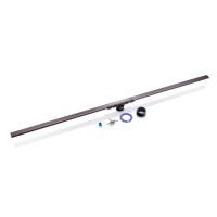 Решітка для трапа Geberit CleanLine50 чорний матовий хром 154.446.QC.1