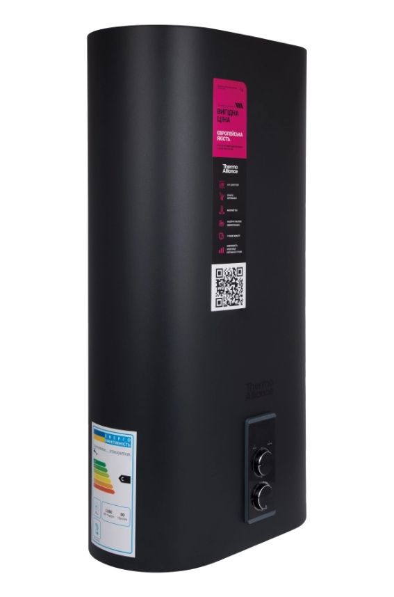 Водонагреватель накопительный Thermo Alliance Black 50 л DT50V20G(PD)/2В