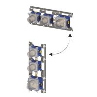Вбудована частина для термостатичного змішувача на 2 споживача Paffoni Modular Box MDBOX018
