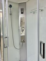 Гідромасажний бокс Veronis 120x80 (Профіль - хром, скло - прозоре) BN-4-120 L