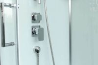 Душовий бокс Veronis 120x80 (Профіль - хром, скло - прозоре) BV-3-120 (L)