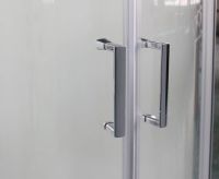 Душовий бокс Veronis 120x80 (Профіль - хром, скло - прозоре) BN-3-120 (L)