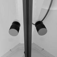 Душовий бокс Am.Pm X-Joy 90x90 (Профіль - чорний, скло - прозоре) W94C-401-090BT