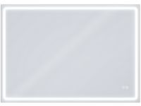 Дзеркало AquA PooL Aqua 100x70 88-Hra100s70-CWDd-mK з профілем матовий алюміній і Led підсвічуванням