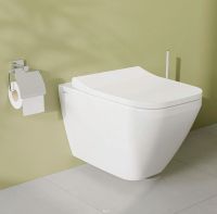 Унітаз підвісний VitrA Integra Square Rim - Ex 88-7082B003-7205 з сидінням Soft Close