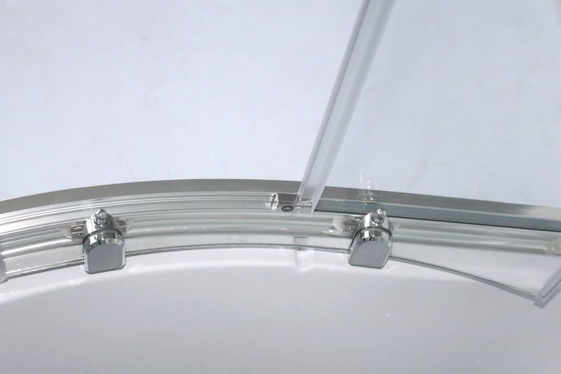 Душовий бокс Veronis 120x80 (Профіль - хром, скло - прозоре) BV-3-120 (L)