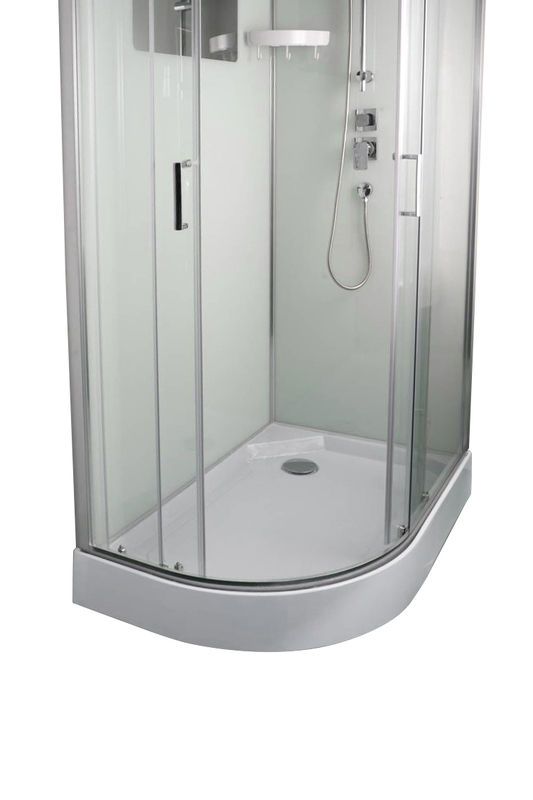 Душовий бокс Veronis 120x80 (Профіль - хром, скло - прозоре) BN-3-120 (R)