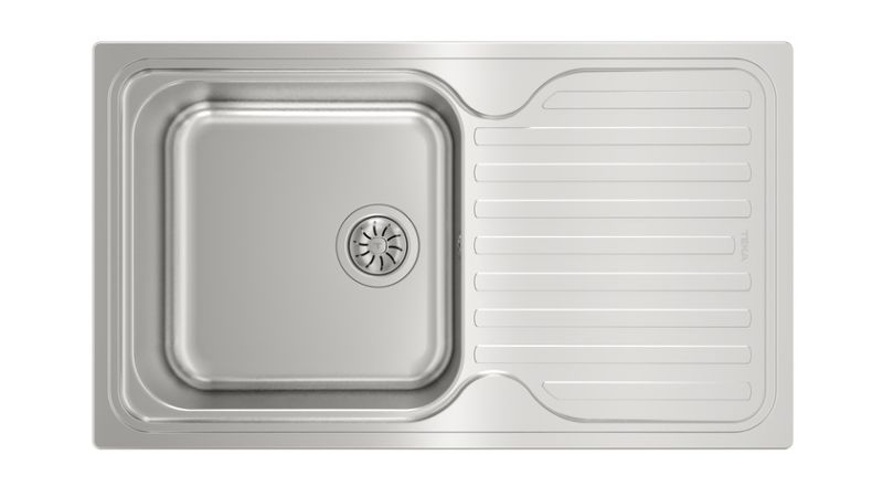 Кухонная мойка Teka Classic 1B 1D из нержавеющей стали 10119056