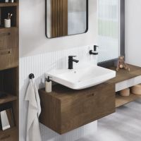 Змішувач для раковини Grohe Cubeo чорний матовий 1016942430