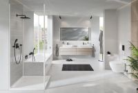 Змішувач для раковини Grohe Cubeo чорний матовий 1017292430