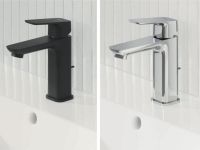 Змішувач для раковини Grohe Cubeo чорний матовий 1017492430