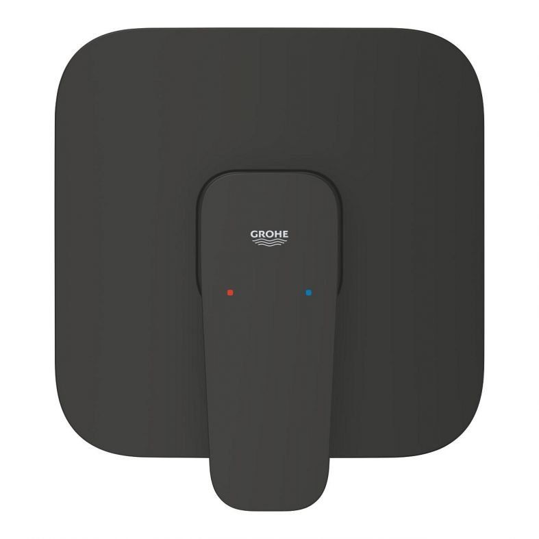 Змішувач прихованого монтажу Grohe Cubeo чорний матовий 1017772430