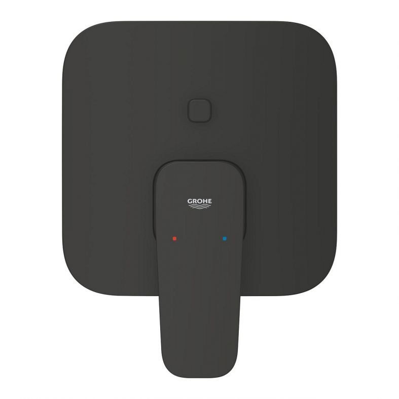 Змішувач прихованого монтажу Grohe Cubeo чорний матовий 1017782430
