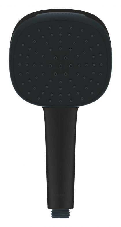 Змішувач для ванни Grohe Cubeo чорний матовий 1018142430 з душовим гарнітуром