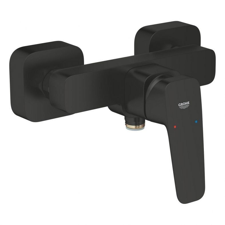 Змішувач для душу Grohe Cubeo чорний матовий 1018242430