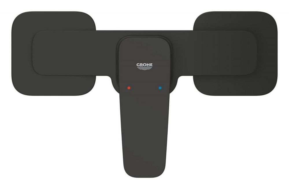 Змішувач для душу Grohe Cubeo чорний матовий 1018242430