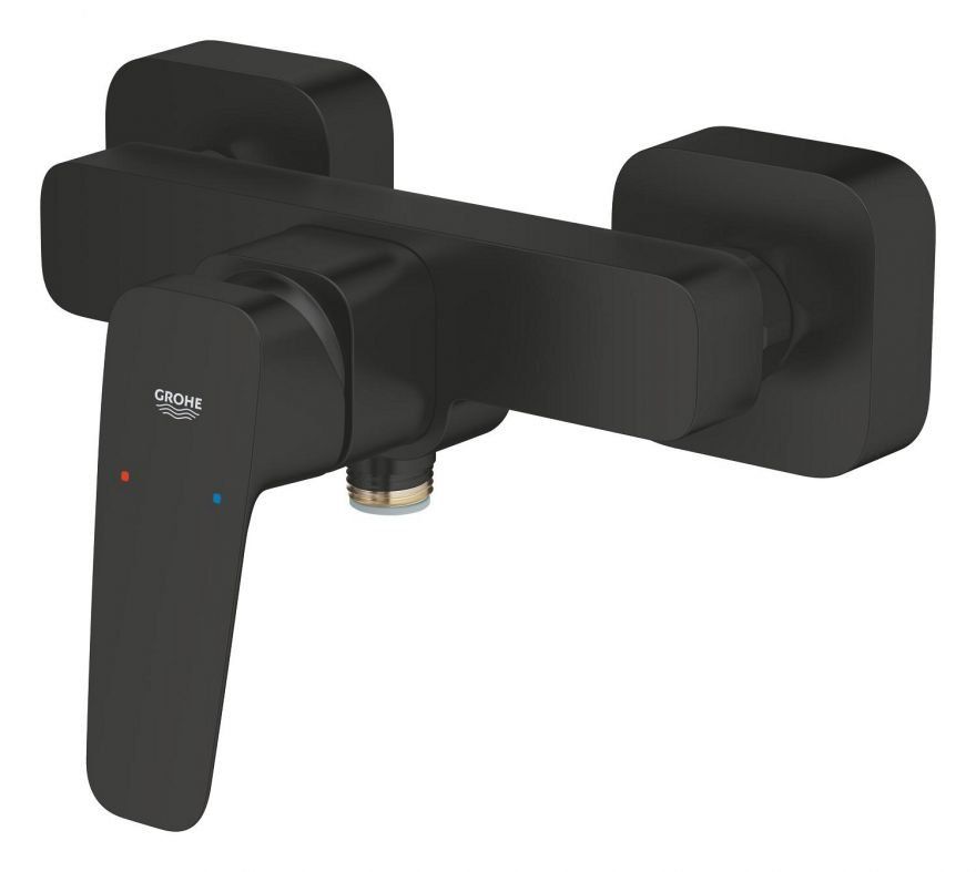Змішувач для душу Grohe Cubeo чорний матовий 1018242430
