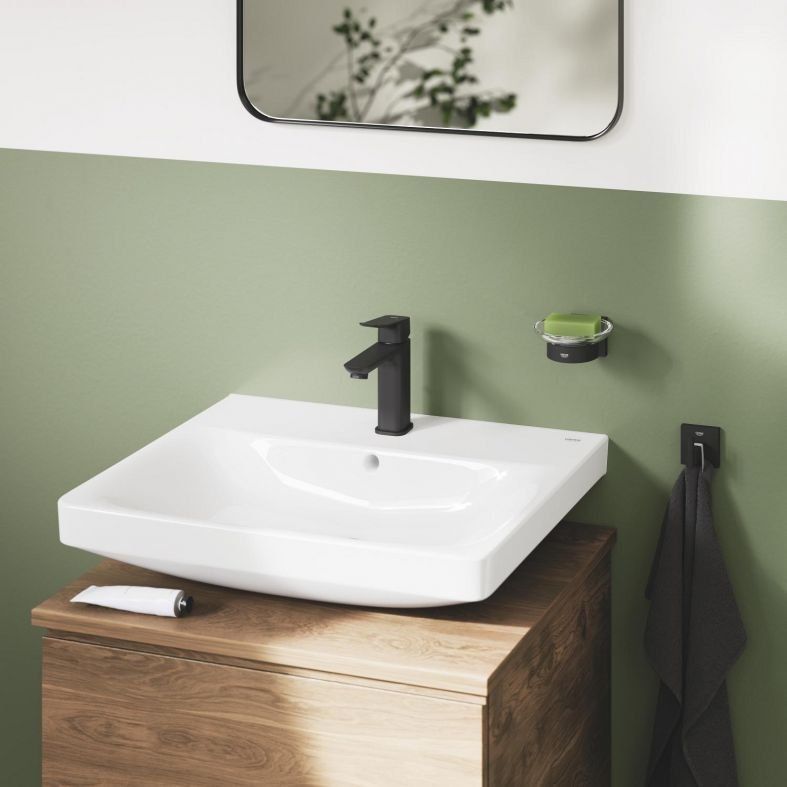 Змішувач для раковини Grohe Dice чорний матовий 1018362430