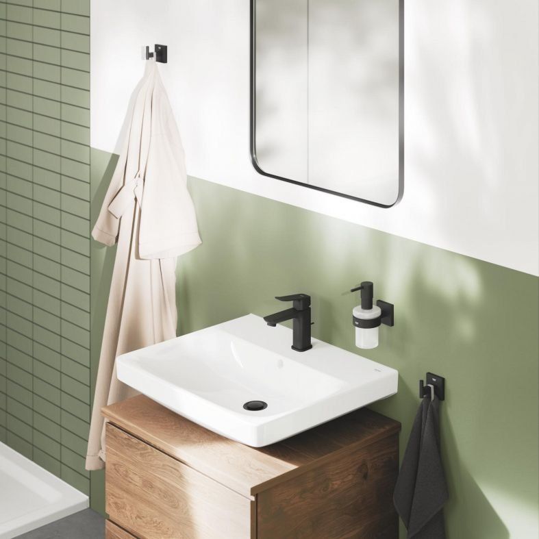 Змішувач для раковини Grohe Dice чорний матовий 1018562430