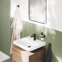 Змішувач для раковини Grohe Dice чорний матовий 1018562430