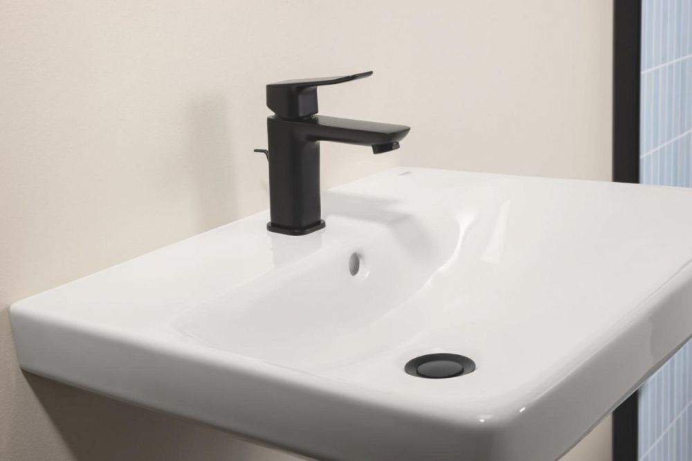 Змішувач для раковини Grohe Dice чорний матовий 1018562430