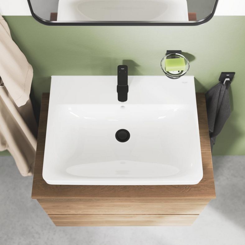 Змішувач для раковини Grohe Dice чорний матовий 1018572430