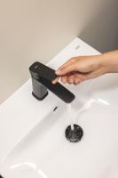 Змішувач для раковини Grohe Dice чорний матовий 1018612430