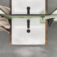 Змішувач для раковини Grohe Dice чорний матовий 1018612430