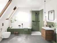 Смеситель для ванны Grohe Dice черный матовый 1018722430