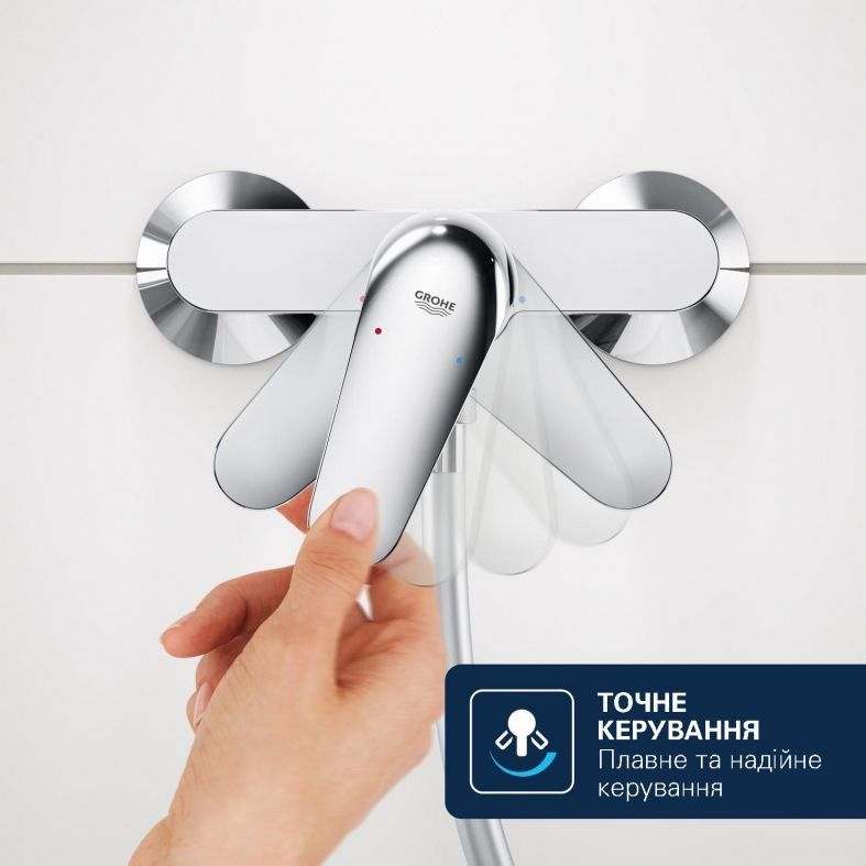 Змішувач для душу Grohe Dice хром 1018740000