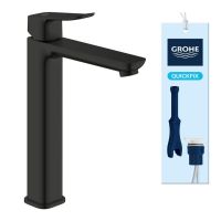 Змішувач для раковини Grohe Dice чорний матовий 1018922430