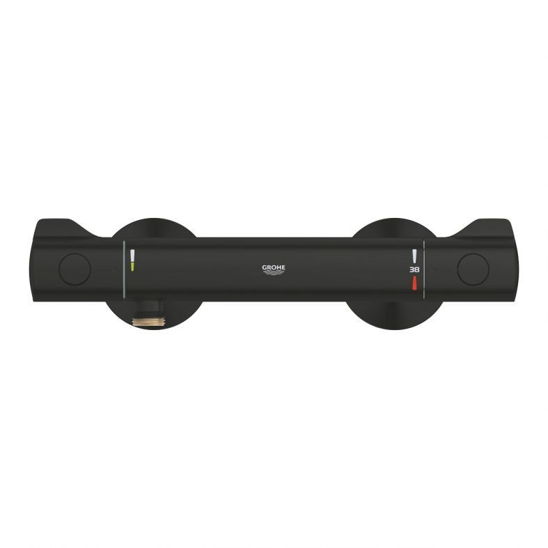 Змішувач для душу Grohe Grohtherm 800 чорний матовий 1022022430