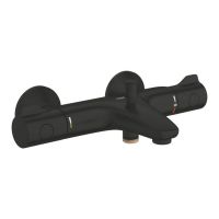 Змішувач для ванни Grohe Grohtherm 800 чорний матовий 1022032430