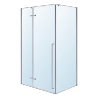 Душова кабіна Volle SOTA 78,5x118,5 (профіль - хром, скло - прозоре) 1038.134661