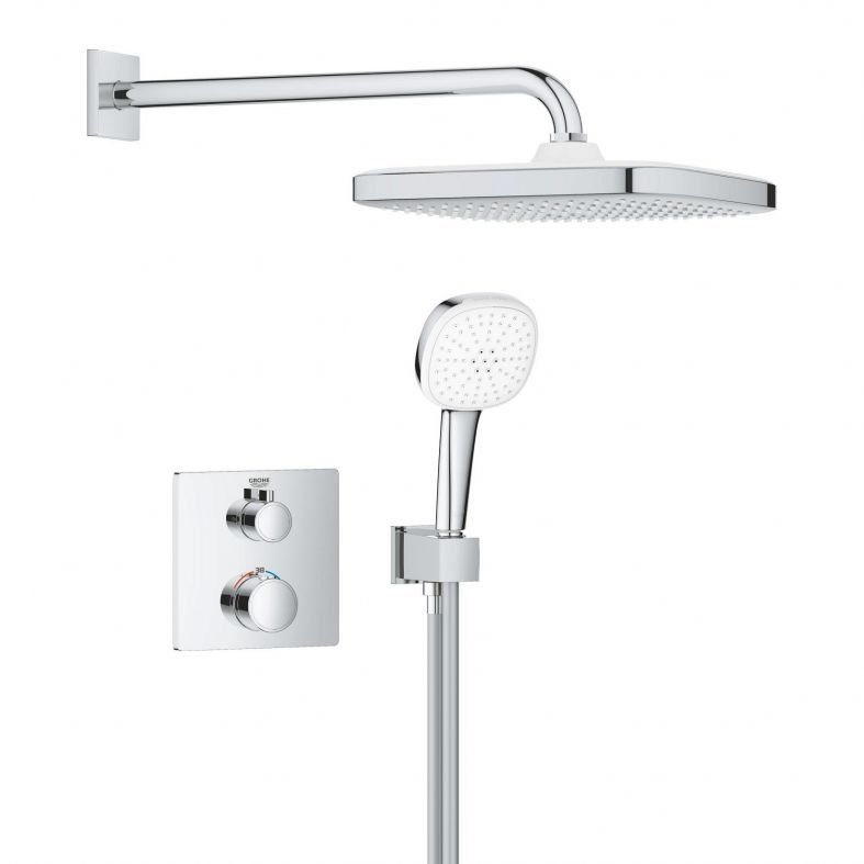Душевая система скрытого монтажа Grohe Grohtherm хром 1039950000